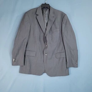 Abrigo blazer deportivo de lana de 2 botones gris Arrow para hombre talla 44R - Imagen 1 de 8