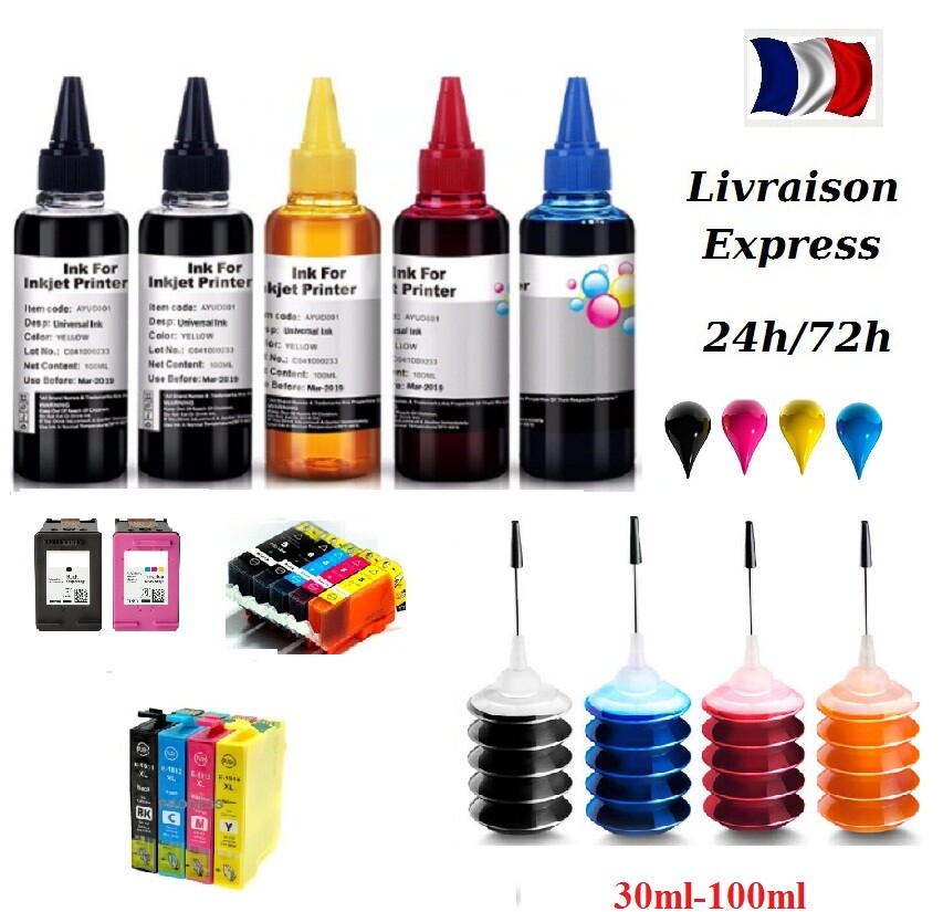 100 ml refill ink for hp canon lexmark 