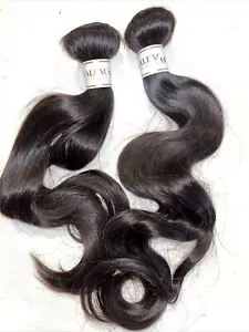 DOS Paquetes de Ondas Corporales Remy Hair Dk Marrón Colección Valenci 14"" y 16"" Precio de venta sugerido por el fabricante $255 - Imagen 1 de 6