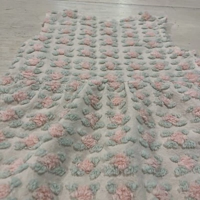 Vestido Memory Wear de Deborah Niñas 2T Chenilla Floral Sin Mangas~ Hermoso Foto 1 de 4