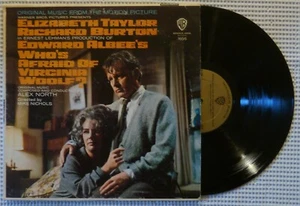 ELIZABETH TAYLOR • RICHARD BURTON • ALEX NORTH Orig Mono Soundtrack Vinyl 1A VG+ - Picture 1 of 1