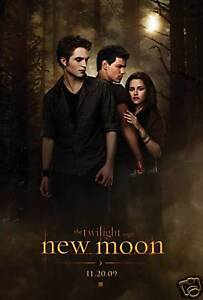 Twilight NEW MOON 2009 Original Mini Promo Movie Poster Robert Pattinson