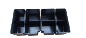 Full-Depth Bin Set for Milwaukee Deep Packout 48-22-8432, Made in the USA - Picture 1 of 22
