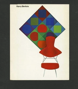 Vintage KNOLL International GmbH HARRY BERTOIA Color Photo Wire Chair Design cat - Picture 1 of 3