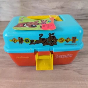 Scooby-Doo 2 Pc. Large Tackle Box by Shakespeare W/ Removable - Picture 1 of 11