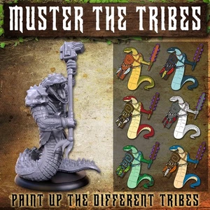 Shadows of Brimstone Valley of the Serpent Kings Replacement Temple Guard Minis - Picture 1 of 3
