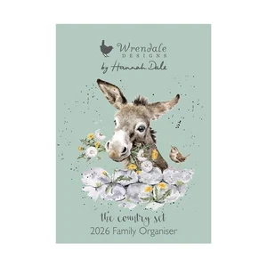 Wrendale Designs The Country Set 2026 Family Organiser Stationery For The Home - Picture 1 of 3