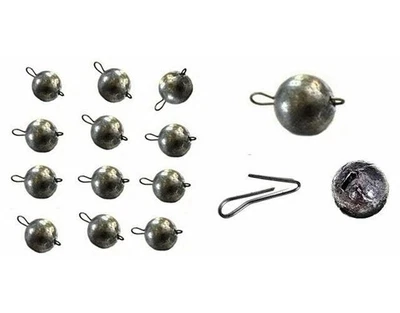 50-100St.Jigkopf Bleikopf Blei für Gummifische Cheburaschka Ungefärbt 2g bis 40g - Bild 1 von 4