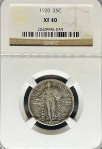 1920 Standing Liberty Quarter XF40 NGC (#PA2040996039) - Picture 1 of 2