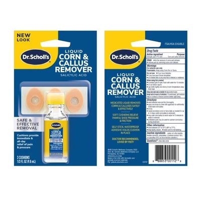 Liquid Corn & Callus Remover, 0.33 Ounce // Removes Corns & Calluses Fast wit... - Image 1 of 4