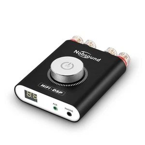 Nobsound NS-20G 200W Mini Bluetooth 5.0 Power Amplifier 2.0 Channel Wireless ... - Picture 1 of 9
