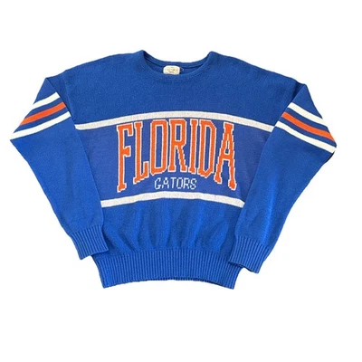 Florida Gators Sweater Large Cliff Engle 1984 Vintage Blue Mens - Image 1 of 4