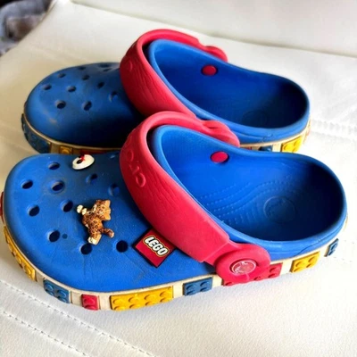 Сабо без шнуровки CROCS LEGO Design для мальчиков размер J 1 кроксы - Изображение 1 из 4