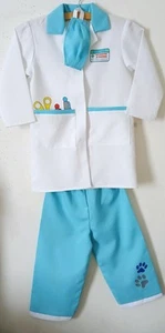 Early Learning Centre Doctors Costume Small Child Surgeon Scrubs Fancy Dress - Picture 1 of 7