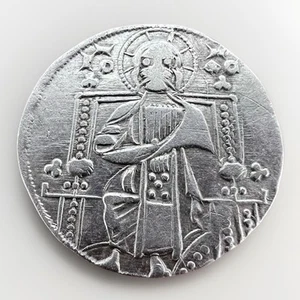 Italian States Venice Giovanni Saranzo Grosso 1312-1328 Silver Paol#2 2.06g BE03 - Picture 1 of 2