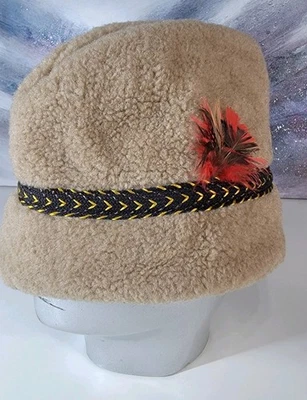 Vtg German United Hatters Cap & Millinery Hat Fedora Trapper Cossack Fur Mens M - Image 1 of 4