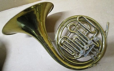 ¡Doble cuerno francés compensador de 4 válvulas Getzen Caravelle! ¡Sin precio base! Foto 1 de 4