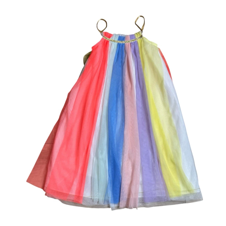 Meri Meri 彩虹装扮服装 儿童 5-6 岁 游戏 万圣节 派对 薄纱 — 第 1/4 张图片