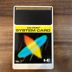 PC engine system card Japan Region