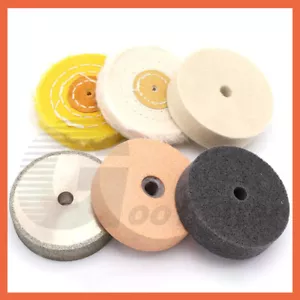 Grinding Wheel 70 75mm Buff Wheel Grinding Discs Pad Polishing For Bench Grinder - Picture 1 of 12