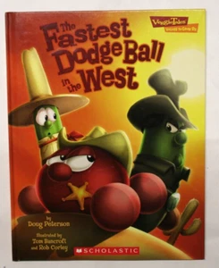 VeggieTales "The Fastest Dodge Ball In The West" (Like New, Hardcover) - Imagen 1 de 1