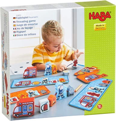 HABA Kleinkindwelt Fädelspiel Feuerwehr 1304652001 - Bild 1 von 2