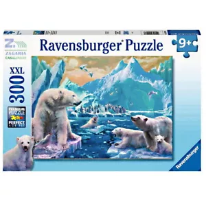 RAVENSBURGER PUZZLE 300 PZ XXL PER BAMBINI REGNO DELL'ORSO POLARE + 9 ANNI - Foto 1 di 2