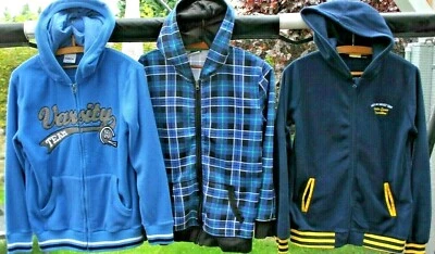 7x Sweatshirt Sweat-Jacke Winter warm Hoodie in der Gr. 158/164 - Bild 1 von 4