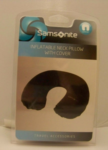 samsonite inflatable neck cushion