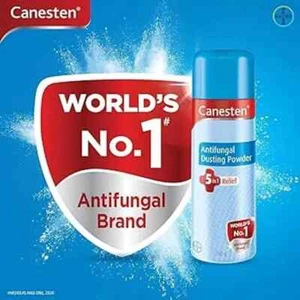 Canesten Antifungal Dusting Powder Skin Irritation, Redness, Itching 100g - Picture 1 of 5