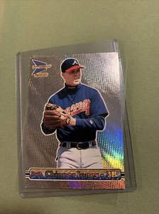 2000 Pacific Prism Chipper Jones Foil Card Awesome!!! - Picture 1 of 6