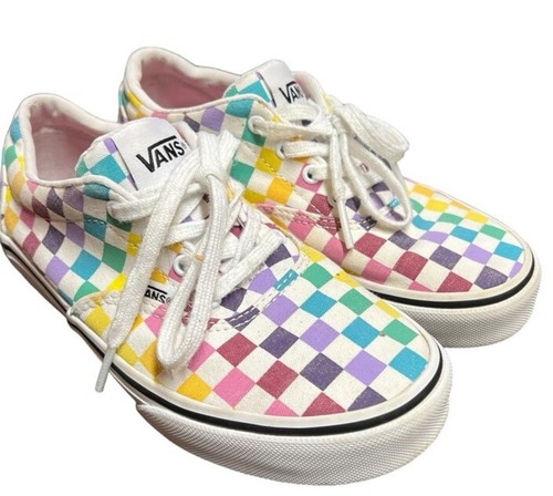 Sneakers a scacchi Vans multicolore taglia Missy 2