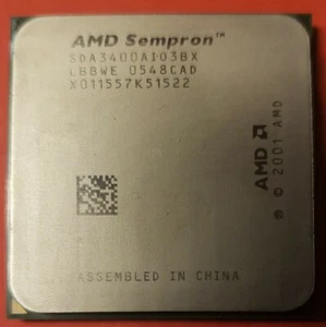 AMD Sempron 64 2800+ 1.6 GHz - SDA3400AIO3BX Socket 754 LBBWE - Picture 1 of 1