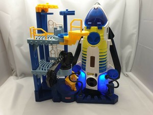 imaginext space station moon set