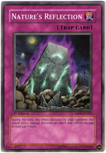 YUGIOH - Nature's Reflection - ABPF-EN065 - Common - Unlimited Edition - NM - FL - Image 1 of 1