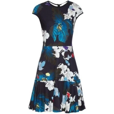 £1,228.61  Erdem Darlina Ohana Orchid-print jersey dress SIZE UK 10 US 6 IT 42 - Image 1 of 4