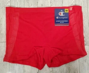 Champion Boyshorts Underwear MEDIUM Panties Sexy Red Authentic Athleticwear NEW - Picture 1 of 6