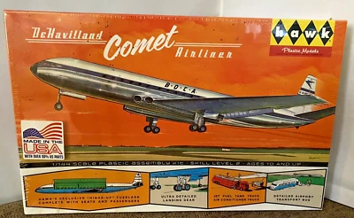 Hawk De Havilland Comet Airliner 1:144 Plastic Model Kit HL512/12 New Sealed - Image 1 of 2