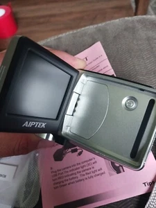 Pocket Camera Aiptek 720P HD DV Camcorder CD Manual Papers  No Charger  - Picture 1 of 10