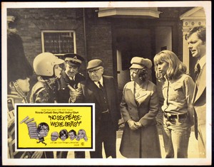 NO SEX PLEASE - WE’RE BRITISH 1973 Arthur Lowe, Beryl Reid LOBBY CARD #1