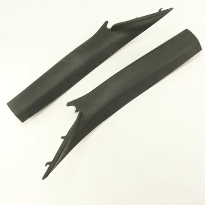 Ford Thunderbird 2002 2003 2004 2005 juego par de molduras de pilar izquierdo derecho negro Foto 1 de 4