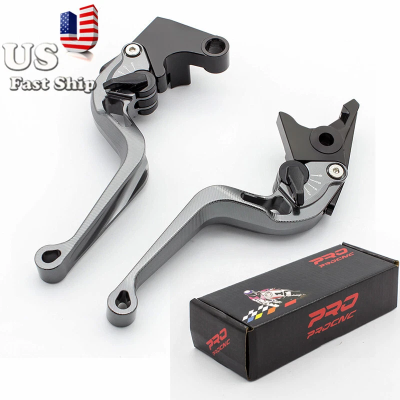 Palanca de embrague de freno CNC 3D de inclinación corta romboidal para Ducati MTS1000SDS/DS 04-2006 Foto 1 de 4