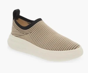 Rag & Bone Brixley Knit Slip-On Cream Black / Womens Size US 7 EUR 37 VG Cond. - Picture 1 of 12