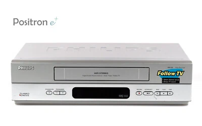 Philips VR550 VHS Videoregistratore / Tracce D'Uso / revisionato 1 Anno garanzia - Immagine 1 di 4
