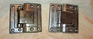 Vintage~Industrial Heavy Duty Hinges~4 5/8"~2 Hinges~No Mounting Hardware~Deco - Picture 1 of 12