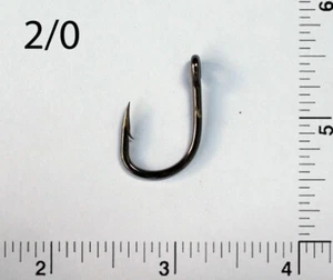PAQUETE DE 25 anzuelos de pesca de cebo vivo fuerte talla 2/0 TACKLEWORKS 4x L319 - Imagen 1 de 2