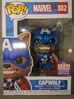 Funko Pop! Marvel Capwolf #882 |BRAND NEW Funkon Exclusive 2021