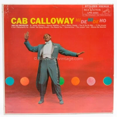 LP 1960 Cab Calloway Hi De Hi De Ho 1st MONO Jazz RCA Victor LPM-2021 VG+/EX! - Image 1 of 4