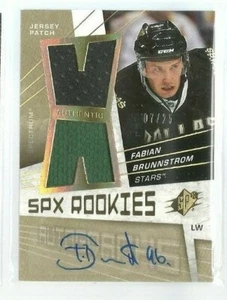 2008-09 SPx Spectrum #169 Fabian Brunnstrom JSY AU 07/25 (ref 17579) - Picture 1 of 1