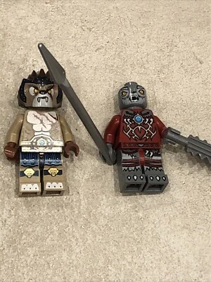 Lego LOC026 Legends Of Chima Minifigure – Wakz - 70113 & Long tooth - Image 1 of 4